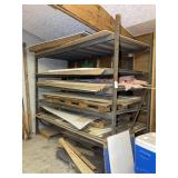 LARGE HEAVY DUTY RACK, 130 IN X 55 IN X 116 IN, NO