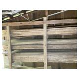 LARGE GROUP OF LUMBER, TO BE REMOVED BY BUYER