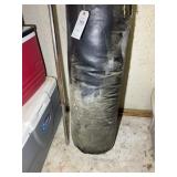 WEIGHTED PUNCHING BAG AND WEIGHT BAR