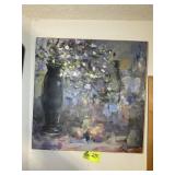 OIL ON CANVAS, BY LINDA JAMES, 24 IN X 24 IN