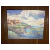 OIL ON CANVAS BY LINDA JAMES. 30 IN X 24 IN