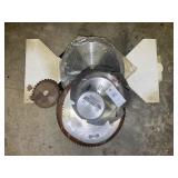 LARGE GROUP OF SAW BLADES, 16 IN DIAIMETER