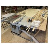 DELTA UNISAW 10 IN TILTING ARBOR SAW, SN 95G96485,