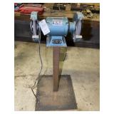 JET ELECTRIC MODEL BG8 BENCH GRINDER ON STAND