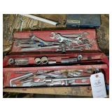 GROUP OF SOCKETS, WRENCHES, ETC
