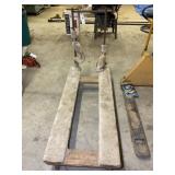 4 WHEEL CART, 25 IN X 60 IN