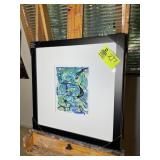FRAMED AND MATTED WATERCOLOR, BY LINDA JAMES, 20 I