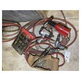 GROUP OF AIR TOOLS, IMPACT, RIVIT GUN, AIR HAMMER