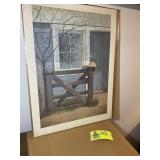 16.5 IN X 22 IN, GROUP OF 100, FENCE WITH HAT AND