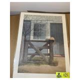 16.5 IN X 22 IN, GROUP OF 100, FENCE WITH HAT AND
