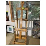 WOODEN ADJUSTABLE ART EASEL