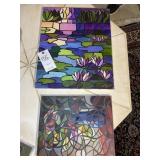 PAIR OF OIL ON CANVAS BY LINDA JAMES. 11 IN X 14 I