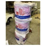 3 ROLLS OF R19 INSULATION, 23 IN WIDE X 39 FT