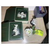GROUP OF SNOW BABIES AND LENOX COLLECTABLES
