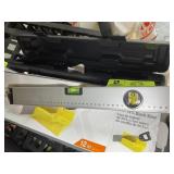 LASER PRO LEVEL AND MITER BOX WITH SAW