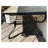METAL FRAMED TILED TOP COFFEE TABLE 48INX24INX18IN