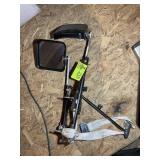 PAIR OF CLAMP ON MIRRORS FOR TRUCK OR TRANSPORT VE