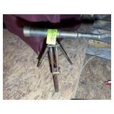 VINTAGE STYLE TABLE TOP TELESCOPE, 17 IN LONG X 18