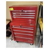 WATERLOU TWO PIECE TOOL BOX 27INX18INX32IN, TOP BO