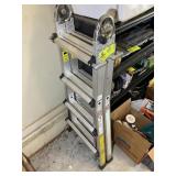 17 FT EXTENSION LADDER, 7 FT STEP LADDER MULTI POS