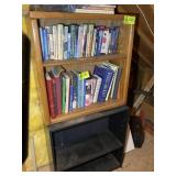TWO SHELVING UNITS, APPROX 30 IN X 12.5 IN X 30 IN