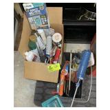 GROUP OF PAINTING SUPPLIES