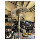 PROPANE PATIO HEATER, DAMAGE TO THE TOP, UNKNOWN C