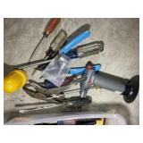 GROUP OF ASSORTED HAND TOOLS, CUTTERS AND PLIERS