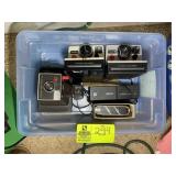 GROUP OF VINTAGE CAMERAS