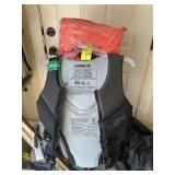 HYPERLITE XL ADULT LIFE VEST AND A ORANGE LIFE VES
