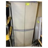 STORAGE CABINET WITH CONTENTS 30INX18INX69IN