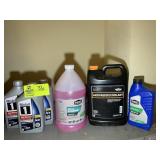 GROUP OF OILS AND AUTOMOTIVE COOLANT