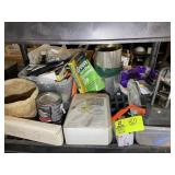 GROUP OF ASSORTED FASTENERS, ZIP TIES AND SCREWS