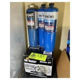 MR. HEATER BLOWER KIT, 14OZ PROPANE BOTTLES
