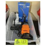 AIR IMPACT AND HALF INCH ELECTRIC DRILL