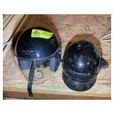 GROUP OF MOTORCYCLE HELMETS, CLEAR VISER SIZE XL,