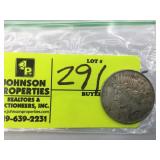 1921 PEACE SILVER DOLLAR