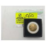 GEORGE WASHINGTON 1789-1797 GOLD COIN