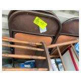 CONTENTS OF OUTSIDE STORAGE UNIT, CHAIRS, COOLERS,