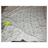 APPEARS TO BE KING SIZE CROCHET BED SPREAD