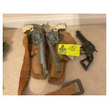 GROUP OF VINTAGE CAP PISTOLS, 2ND FLOOR