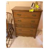 5 DRAWER DRESSER, BY LULLABY, 31 IN X 17 IN X 40 I