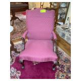 UPHOLSTERED OCCASIONAL ARM CHAIR