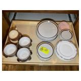 DRAWER OF ASSORTED DISHES, ROYAL DOULTON, DESIREE