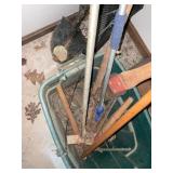 MISC YARD TOOLS, GARAGE