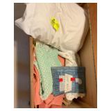 GROUP OF MISC BED LINENS, 2ND FLOOR