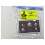 UNITED STATES PROOF SET 1984, PENNY, NICKEL, DIME,