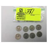 8 1940S QUARTERS