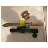 GROUP INCLUDING, BUSHNELL SPORT VIEW, MACHETE INCO