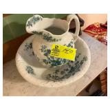 WASH BOWL AND PITCHER, DRAYTON, 2ND FLOOR